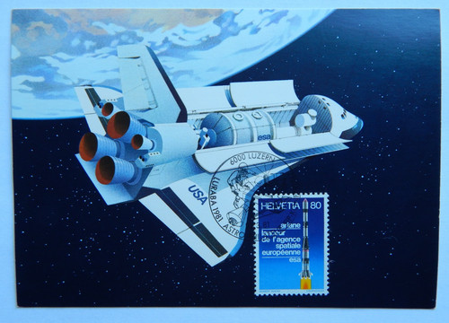Svizzera 1981 cartolina - svizzera, 1981: