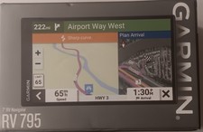 Garmin RV 795 7 pollici navigatore GPS nuovo scatola aperta