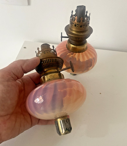 Paire lampe toupie piano - lampe,