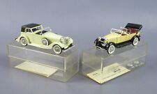 Modellini automobili Alfa Romeo Grand Prix tipo P3 e Lincoln sport phaeton 1928