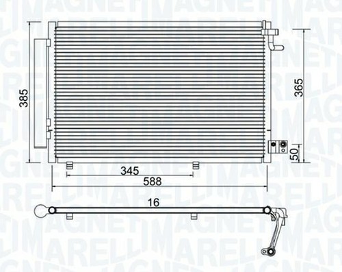 Condensatore radiatore aria - condensatore,