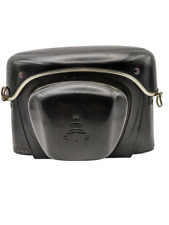 Pentacon Borsa Rigida Macchina Fotografica Fotocamera Pelle 14x4,9x10,5cm