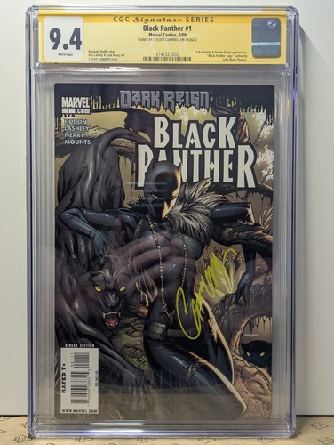 Black panther cgc - 9.4, (w)