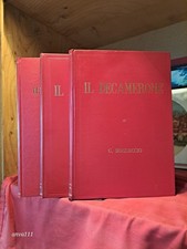 IL DECAMERONE di G. Boccaccio - integrale illustrata in tre volumi - + 1 -  1966