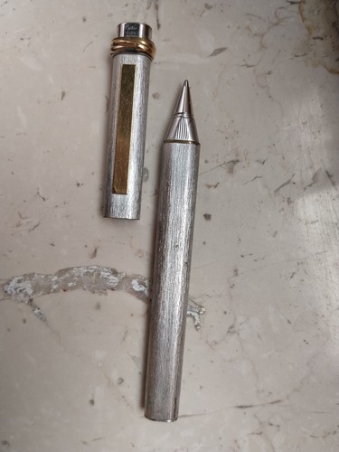Cartier penna roller argento - penna,