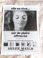 Pubblicità 1970 SILVER MATCH 28x20 Cm Advertising Werbung Clipping Ad
