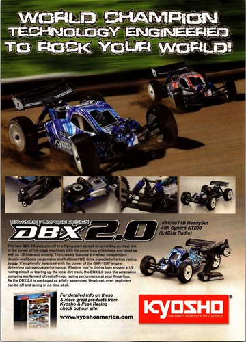 Kyosho dbx buggy stampa - 2.0, rc