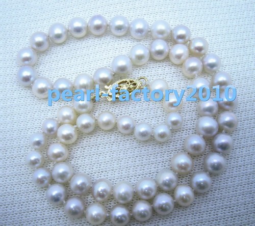 Collana perle bianche naturali - collana,