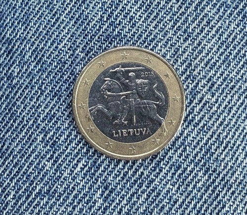 Moneta euro rara lietuva - 1,