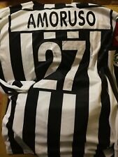 Maglia calcio vintage Juventus worn shirt 2001/2002 Amoruso   