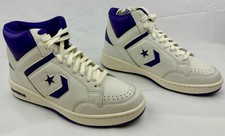 Converse Arma Mid Court Viola Vintage Bianco A11211C Uomo Taglia NUOVE