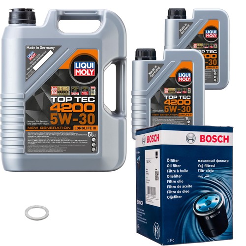 Filtro olio bosch - 7, liqui