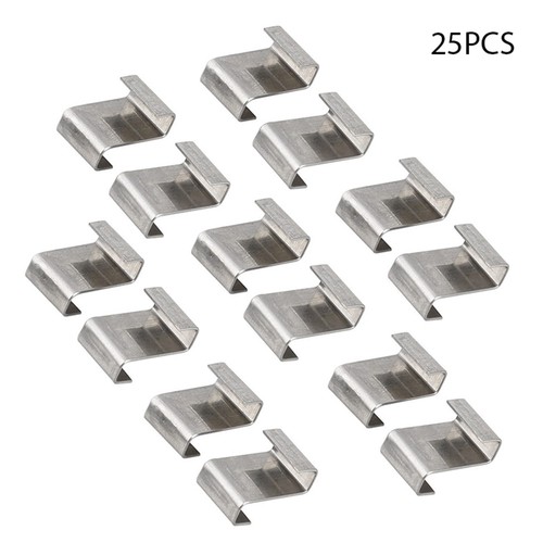 25pz clip per vetri vetro - clip,