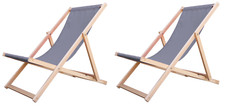 2 x Lettino Prendisole Sdraio
