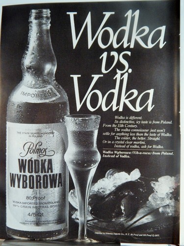 Wyborowa vodka bic - wyborowa, vodka/bic