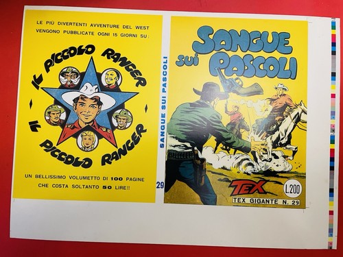 Tex copertina serie n - copertina, n.29