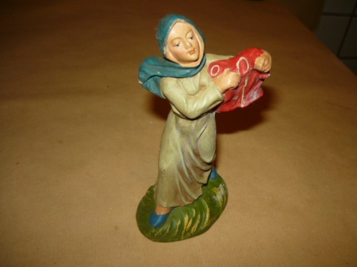 Presepe fontanini fanciulla - presepe,