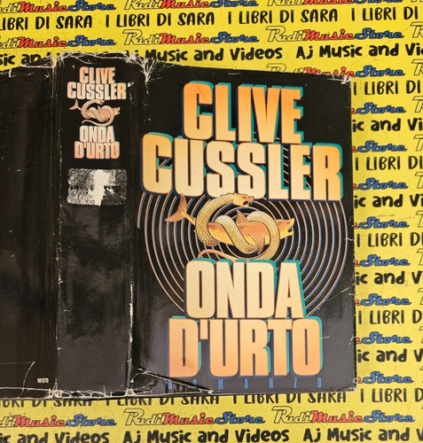 Book libro onda urto clive - d'urto,