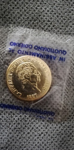 Moneta lire 1827 - 5,