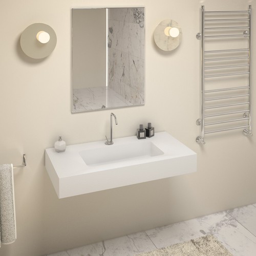 Lavabo top sospeso vasca - top,