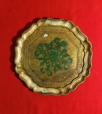 🟡 ANTICO VASSOIO -GUANTIERA