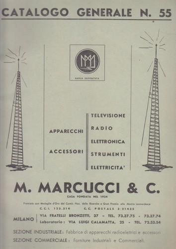 Marcucci catalogo radio - catalogo,