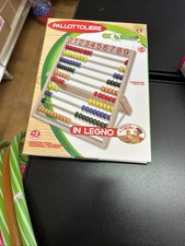 Pallottoliere abaco in legno