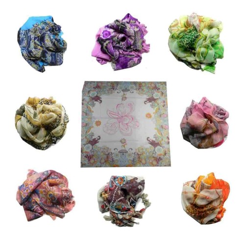 Foulard donna quadrati