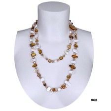 Ambra Bianc Collana Madreperla