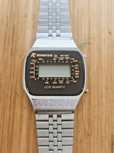 Orologio lcd reflecta - lcd,