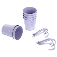 6PCS Vaso da Fiori Sospeso in