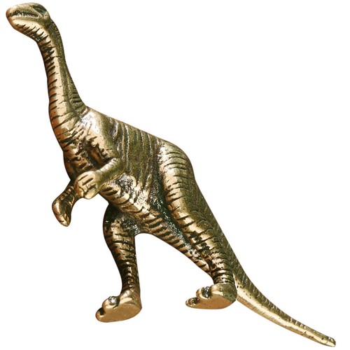 Statua mini dinosauro rame - statua,