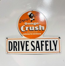 Insegna smaltata vintage