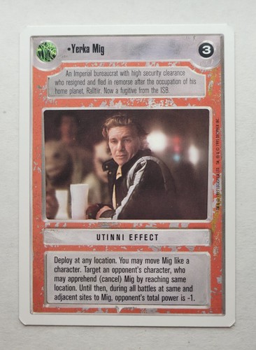 Star wars ccg yerka - star,