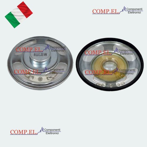 Altoparlante mylar 25w ohm - 0,25w, 8