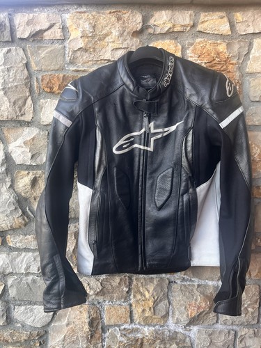 Giacca moto pelle - giacca, alpinestars