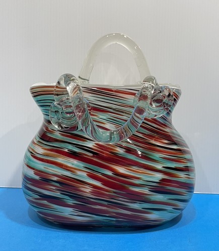 Splendido vaso multicolore - , in