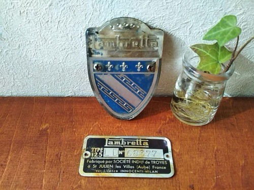 Lambretta stemma targa - lambretta, di