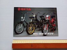 Beta 50 M4 LUX - M5 LUX - Andy depliant originale ITALIANO