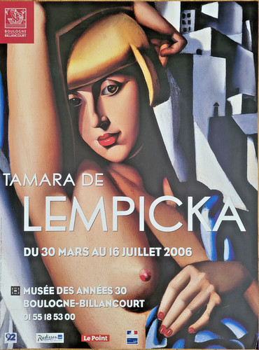 Tamara lempicka affiche - de,