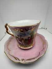 Tazza da the vintage in porcellana “Angelica Kauffman”