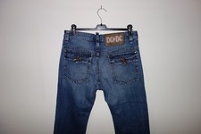 Jeans Dsquared² DC DC in pelle con tasche e bottoni a rana 48 IT 34 US 71P093 FW/04-05