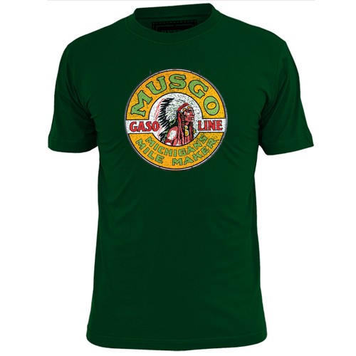 Shirt uomo musgo vintage - t-shirt,