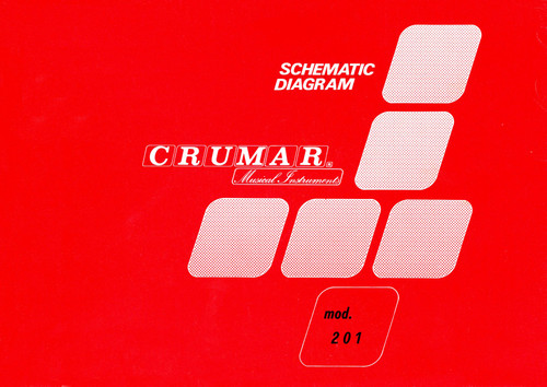 Crumar 201 organ - 201, service