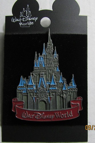 Spilla disney wdw peltro - disney,