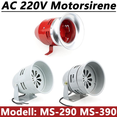 Sirena motore 220v - sirena,