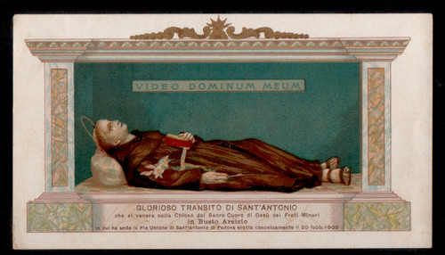 Antico santino holy card - ,