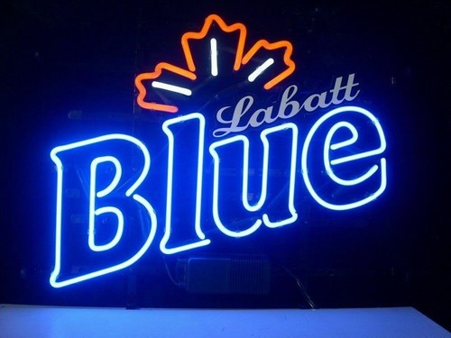 Insegna luminosa neon birra - insegna,