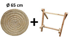 Tiro Con L'Arco Bersaglio di paglia Ø 65 cm + stand in legno