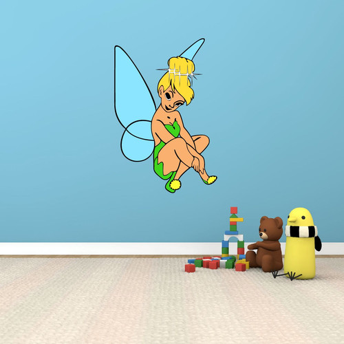 Adesivo peter pan tinkerbell - adesivo,